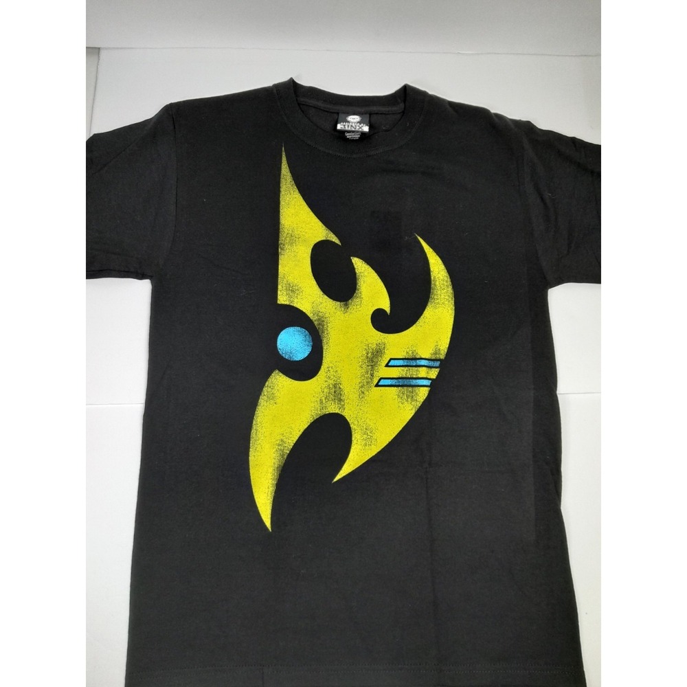 Vintage Y2K Blizzard StarCraft Logo Graphic by Jinx Tag Black T-Shirt - Sz S - Picture 2 of 7